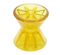 Aymzbd Rullo per Rimorchio Barca Rullo di Prua Fermaprua E Rullo di Chiglia Realizzato in PVC per Uso Adatto per Il Trasporto di Grandi Carichi, 9.1 Cm X 9.1 Cm X