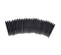 Aymzbd Set di 30 Ganci di Traino Posteriori da 48 Mm, Nero