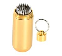 Aymzbd Strumento per La Riparazione delle Punte delle Stecche da Biliardo, Strumento per La Modellatura delle Punte delle Stecche da Snooker, Strumento Legge, Oro