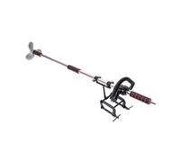 Aymzbd Supporto Motore Fuoribordo Azionato Manualmente, Pezzo di Ricambio, Azionata Manualmente per Kayak, Pontone Gonfiabile, 1m