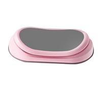Aymzbd Tavola Girevole per La Vita Attrezzo Addominale Pedana Equilibrio Torsore Silenzioso Macchina Fitness con Cuscino Traspirante Adatta per L'Uso in, Rosa