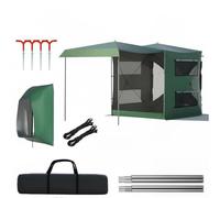 Aymzbd Tenda SUV montaggio rapido campeggio, Verde, 300D Set 1