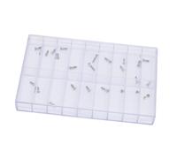 AYNEFY 26pcs a 13 Dimensioni Orologio H Set a Vite Inossidabile in Acciaio in Acciaio Cannello Sostituzione della Vite con Fibbia con Scatola di Stoccaggio per Occhiali da Sole