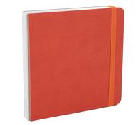 AYNEFY Book Book -watercolor Sketch di Pittura Ad Acquerello di Pittura Carta Ad Acquerello Cuscinetto 30 Fogli 300gsm 15x15 Cm con Fascia Elastica per Artisti Principianti (ORANGE)