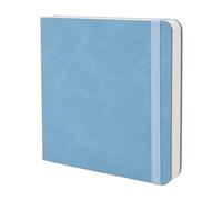 AYNEFY Book Book -watercolor Sketch di Pittura Ad Acquerello di Pittura Carta Ad Acquerello Cuscinetto 30 Fogli 300gsm 15x15 Cm con Fascia Elastica per Artisti Principianti (BLUE)