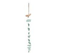 AYNEFY Chime, Unica Vetro Marino a Mano Driftwood Chime Decorazione Esterna Esterna Idee per la Casa per la Casa per la Prima Casa Nuovo Appartamento (Digitare un)
