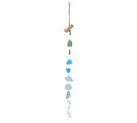 AYNEFY Chime, Unica Vetro Marino a Mano Driftwood Chime Decorazione Esterna Esterna Idee per la Casa per la Casa per la Prima Casa Nuovo Appartamento (TYPE C)