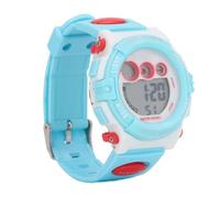 AYNEFY Digital Kids Watch Sports Watch for Boys Girls Dai 4 Ai 15 Anni con 7 Colori Luci a LED ANNICE Stop Owatch 12/24H Display (blu e bianco)