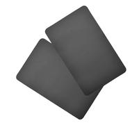 AYNEFY Kayak Repair Patch PVC Pott BOPT Kit 2pcs 7,87 X 4.72in per Barche Gonfiabili Divani di Divani d'Acqua con Materiale PVC Ad Alta densità (Black)