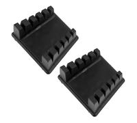 AYNEFY Morsetto per Filo della Stazione di Saldatura, Staffa di Supporto per Supporto per Saldatura a Filo Magnetico in ABS di 5 Dimensioni con 2 Morsetti Robusti, per Varie attività di