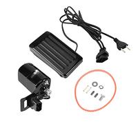AYNEFY Motore per macchina da cucire, 180 W, 10000 giri/min, motore per macchina da cucire a pedale con controllo pedale, controller vintage, ricambio per la casa, EU 220 V, nero