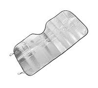 AYNEFY Parasole Universale Argento per Parabrezza per Auto, Visiera Leggera Riflettente Termica in Foglio di Alluminio, Protegge gli Interni, Accessorio Auto Anteriore/Posteriore per SUV e Camion