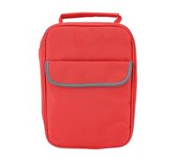 AYNEFY Polyester per Lacrime con Sacca di Pronto Soccorso, Kit di Emergenza a più Tasche con Strisce Riflettenti per attività All'aperto, Rosso