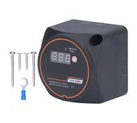 AYNEFY Relè Sensibile Alla Tensione 12V 140A, Doppia Batteria ABS, Isolatore Batteria Divisa, Impermeabile, Display Digitale a LED, Manuale, Montaggio su Guida DIN, Normalmente Aperto