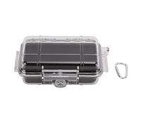 AYNEFY Scatola di Stoccaggio Resistente Agli Urti e Impermeabile, Kit di Sopravvivenza Impermeabile per Esterni con Rivestimento Interno Ammortizzante per Attrezzatura (Transparenti, piccole