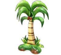 AYNKH 1Pcs Hawaii Decorazione Palma da Cocco Palloncino, Grande Albero di Cocco Palloncino in Piedi, Hawaii Festa Decorazione, Spiaggia Albero Gonfiabile, Adatto per Spiaggia Tropicale