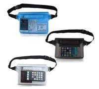 AYNKH 3 Pz Borsa Impermeabile Mare con Cintura Regolabile con Schermo Touch, IP68 Impermeabile Marsupio Mare per Spiaggia, Nuoto, Nautica, Pesca, Escursioni