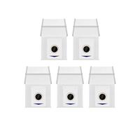 AYNKH Adatto per sacchetti per aspirapolvere Ecovac T30S / T30S PRO / X5 Omni/Deebot X2 Omni /X2 Pro Series Clip Carbon Dust Bag, Robot Aspirapolvere, Accessori per sacchetti di carbone attivo, 5