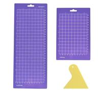 AYNKH tappetino da taglio 2 dimensioni con raschietto per cricut accessori alternativi antiscivolo e durevoli dalla carta delicata ai materiali speciali più pesanti