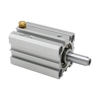 AYNRJKKX 1 pz. Cilindro Compatto Serie STA63 a Semplice Effetto, Estensione a Molla, alesaggio 63, Corsa 5~50 mm STA63X20 STA63X50-SB(STA63X30,Nill)