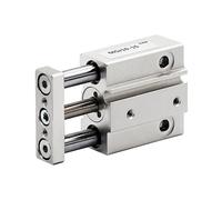 AYNRJKKX Cilindro Pneumatico a Tre Assi MGJ6 MGJ10 Mini con Asta di Guida, 1 Pezzo(MGJ6X5)