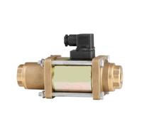 AYNRJKKX Elettrovalvola a 2 Vie DN15 NC a Comando Diretto coassiale for fluidi in Pressione 1/2 Valvola a solenoide in Ottone e Acciaio Inox(Stainless STEEL-AC220V,3/8 inch)