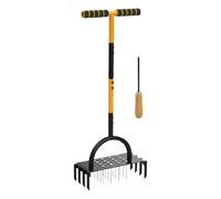 Ayorator - Strumento Di Aeratore A Mano | Strumento Di Aeratore D'aria Del Manuale | Apparecchiatura Di Allentamento Del Terreno Per Giardino Giardinaggio Patio Di I