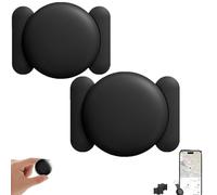 Ayoris Tracker, Stealth Mag GPS Tracker, Accurate GPS Tracke Tool with No Subscription, Waterproof and Drop-Proof, Real-Time Tracking of Cars, Keys, Luggage, and Pets (Black*2)