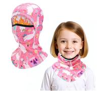 AYPOW Passamontagna Balaclava Invernale Bambini 4-10 Anni, Traspirante Antivento Maschera da Sci Ragazzi Ragazze, Multifunzione Termico Cappello Cappuccio Scaldacollo in Pile Sport all'Aria Aperta