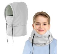 AYPOW Passamontagna Invernale Termico per Bambino 2-8 Anni, Impermeabile Antivento Caldo Maschera da Sci Scaldacollo con Cappuccio in Pile, Berretti Cappello per all'Aria Aperta, Ragazzi Ragazze