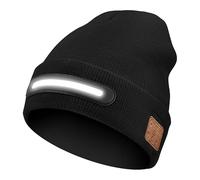 AYPOW Regalo Tecnologici Utili Uomo Donna,Regali Natale Originali, Idee Regalo Natale 2025, Regali papà per Lui Compleanno Anniversario Secret Santa, Berretto Bluetooth con Luce LED Cappello Musicale