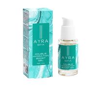 AYRA SPA - Gel Idratante Double Hydration Boost | con Aloe Vera & Acido Ialuronico a Pesi Molecolari Differenziati | Idratazione Intensa e Pelle Luminosa | VEGAN & 99% Naturale | Certificato COSMOS