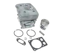 AYrMtH Kit pistone Cilindro Designed for Husqvarna 345FR 545F 545FR 545FX 545FXT 545RX 545RXT for Jonsered CC2245 FC2245 FC2245W 577274901,577274902 Accessori