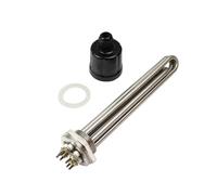 AYRTEGI VNJUGF Elemento riscaldante for Acqua in Acciaio Inossidabile DN32 1 1/4" Resistenza riscaldante elettrica 220V 3kw/3.75kw/4.5kw/6kw/9kw wanglan(Heater Only,220V 380V_9KW)