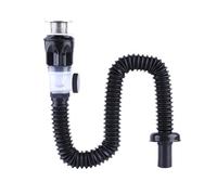 AYRTEGI VNJUGF Set di Tubi di Scarico for lavello Universale, Deodorante Retrattile, Tubo di Scarico for Acqua, scolapiatti for lavabo, Accessori for Bagno e Cucina wanglan(Schwarz)