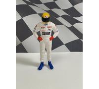 Ayrton Senna Figura Tolmen Auto 1:43 Scale Cartrix CT33