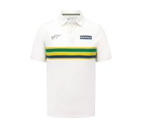 Ayrton Senna Polo a righe Brasile