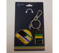 Ayrton Senna portachiavi key ring keychain ASLE11909NVY
