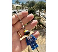 Ayrton Senna Williams FW16 1994 keyring GP P F1 minifigure driver Grand Prix
