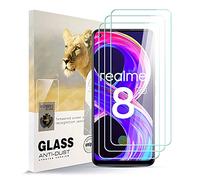 AYSOW Pezzi Pellicola Protettiva Compatibile con REALME 8 PRO Vetro temperato 0.3mm 9H Durezza 2.5D Film, Anti Graffio, Bolla libera 3 pezzi