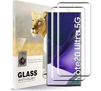 AYSOW Pezzi Pellicola Protettiva Compatibile con Samsung Note 20 Ultra 5G Vetro temperato 0.3mm 9H Durezza 2.5D Film, Anti Graffio, Bolla libera 2 pezzi