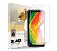 AYSOW Pezzi Pellicola Protettiva Compatibile con ULEFONE POWER ARMOR 18 Vetro temperato 0.2mm 9H Durezza 2.5D Film, Anti Graffio, Bolla libera 3 pezzi