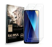 AYSOW Proteggi Schermo in Vetro Temperato per Xiaomi Poco C65, Pellicola in Vetro Premium da 0,3 mm 9H Durezza 2.5D, Antigraffio, Proteggi Schermo per Xiaomi Poco C65[Confezione da 3]