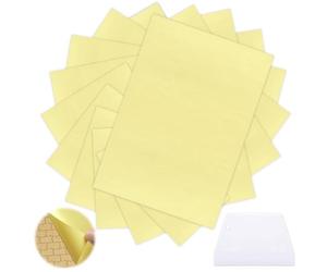 AYSYR 32 pezzi pellicola adesiva ultra adesiva puzzle trasparente, super puzzle per puzzle solidi, pellicola autoadesiva, formato A5, con raschietto, adesivo puzzle, ideale per 8000 pezzi