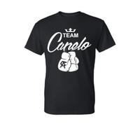 AYTAPUGE Team Canelo Boxing Gloves White T-Shirt Alvarez Black S