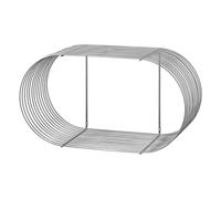 AYTM CURVA Mensola Argento H33 cm