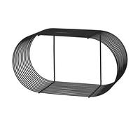 AYTM CURVA Mensola Nero H33 cm