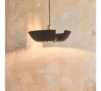 AYTM Lampada a sospensione Cycnus, nera, Ø 30 cm, alluminio, E27 AYTM