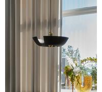 AYTM Lampada a sospensione Cycnus, nera, Ø 45 cm, alluminio, E27 AYTM
