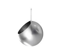 AYTM Vaso da fiori Globe, sospeso, Ø 21 cm, argento, acciaio inossidabile AYTM